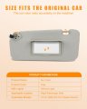 Ocpty Sun Visor Fit For Nissan Murano 2009 2010 2011 2012 2013 2014 With Sunroof Gray Right Passenger Side