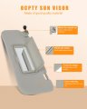 Ocpty Sun Visor Fit For Nissan Murano 2009 2010 2011 2012 2013 2014 With Sunroof Gray Right Passenger Side
