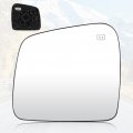 Mirror Glass Left Driver Side For Jeep Grand Cherokee 2011 2012 2013 2014 2015 2016 2017 2018 Heated With Backing Holder 