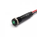 Alpinetech Plb8ms 8mm 5 16 12v Led Metal Signal Indicator Pilot Dash Light Black Bezel With Symbols Neutral 