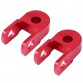 Rear Shock Extender Aramox 2pcs Absorber Riser Universal Motorcycle High Damping Device Thicken Pad Chassis Taper With Screws