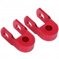 Rear Shock Extender Aramox 2pcs Absorber Riser Universal Motorcycle High Damping Device Thicken Pad Chassis Taper With Screws