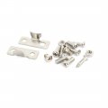 Aexit 120mm Length Screw Mounted Casement Window Locking Handle Silver Gray 2 Set Fcaca09164f674e11fb578b1d8d0f6d7