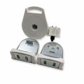 Httmt- 38mm Blinds Bracket Sunshade Roller Curtain Control End Tube Indoor Outdoor P N Et-blind-sa038-7-white
