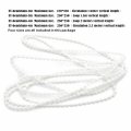 Httmt- 38mm Blinds Bracket Sunshade Roller Curtain Control End Tube Indoor Outdoor P N Et-blind-sa038-7-white