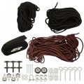 Wflnhb Hardtop Overhead Garage Storage Hoist Lifting System Self-leveling Safe Anti Drop