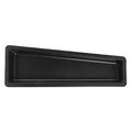 1 2 Size Long Cold Food Pan Bar Black Melamine Edgeware 4 X 7 W Pa L D
