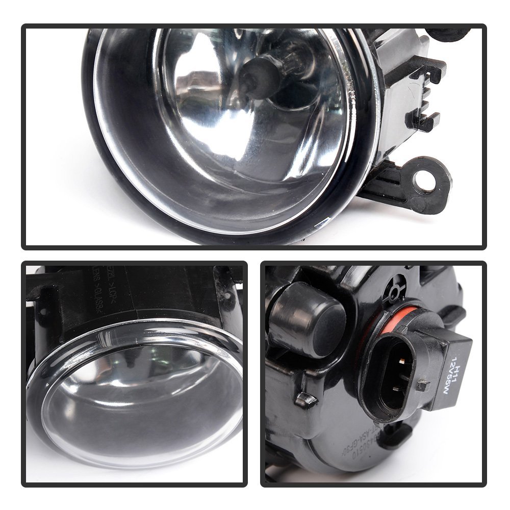 Right And Left Side Fog Light Lamps For Assembly With H11 Bulbsd Acura Honda Suzuki Lincoln For Jaguar