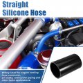 Uxcell 3 25 Id 6 Length 4-ply Reinforced High Temp Straight Coupler Silicone Reducer Hose Black For Car Intercooler Intake
