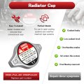 2 Pack Radiator Cap For Acura 1994 2001 Integra 19045-paa-a01 Replacement Honda And Models