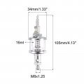 Uxcell Needle Valve Type Oil Cup M8x1 25 Thread 16ml Sight Gravity Drip Feed Oiler