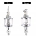 Uxcell Needle Valve Type Oil Cup M8x1 25 Thread 16ml Sight Gravity Drip Feed Oiler