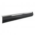 Wflnhb Passenger Side Front Right Door Trim Molding Black With Chrome Replacement For Toyota Highlander 2011-2013 71533hr