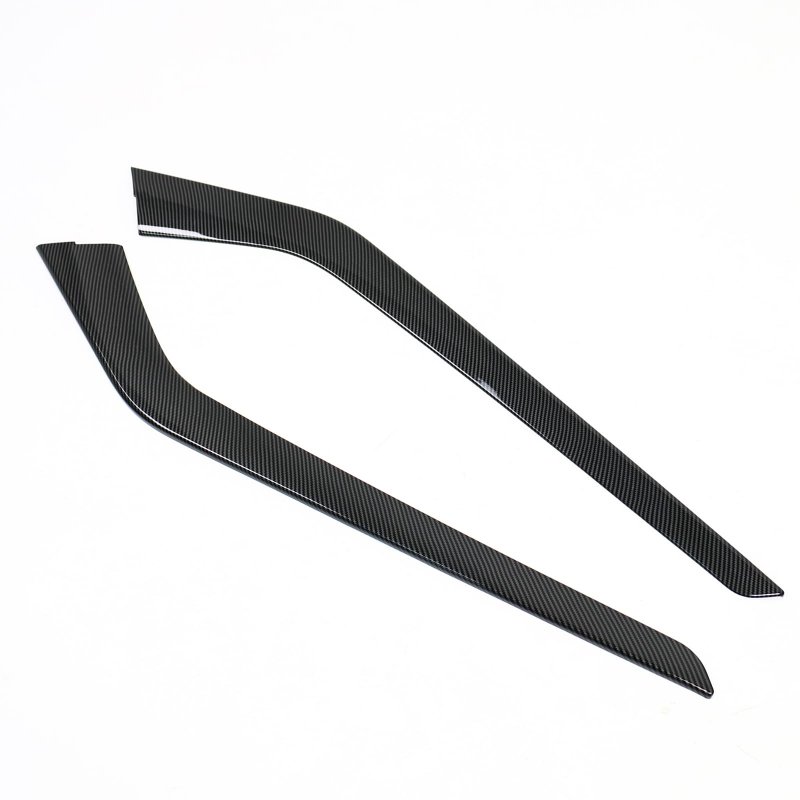 Center Console Box Side Trim Cover For 2021 2023 Tesla Model 3 And Y Carbon Fiber Print Abs Plastic Decorative Panel Protection