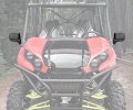 Sautvs Adjustable Wider Rearview Side Mirrors For Kawasaki Teryx4 Folding Clear Rear View Teryx 800 2016-2023 Accessories 2pcs