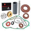 Water Pump Seal Rebuild Kit Impeller Driver Shaft Oil Cover Gasket For Polaris Rzr 800 Ranger 700 Sportsman 600 2002-2014