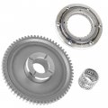 Caltric Starter Clutch Gear Idler And Bearing Kit Compatible With Yamaha Kodiak 400 Yfm400 4wd 1993-1998