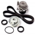 Aintier Engine Timing Belt Kit Include Water Pump Roller Tensioner Bearing Fits For Vw Type-1 For Golf Jetta 1999-2006