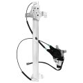 Front Driver Side Power Window Regulator With Motor For 2003-14 Ford E150 E250 1992-02 Econoline Club Wagon 03-05 E350 92-98 