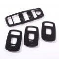 Yiwang Car Door Window Lift Switch Button Trim 4pcs Accessories For Maserati Levante 2016 2018 Ghibli 2014-2016 Quattroporte