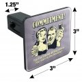Commitment You Can T Drink All Day Unless Start In Morning Funny Humor Tow Trailer Hitch Cover Plug Insert