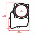 Caltric Cylinder Head Gasket With Cover Compatible Honda Trx500fa Fpa Trx500fga Foreman Rubicon