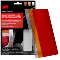 3m Auto High-strength Lens Repair Film Assorted Sheets 1 Red Amber Clear 3 5 In X 7 75