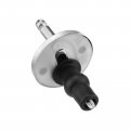 Uxcell 2 Set Toilet Seat Hinge Fixings Bolt Screws With 47mm 1 85 Base For Fix Expanding Rubber Top Nuts