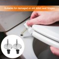 Uxcell 2 Set Toilet Seat Hinge Fixings Bolt Screws With 47mm 1 85 Base For Fix Expanding Rubber Top Nuts