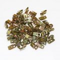 Car Stainless Steel U-clips Zcargel 75pcs Nut Mounting Clip U-type Screw Base Fasteners License Plate Clip For Auto Fender