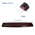 X Autohaux High Level Third Rear Brake Stop Light Xfg000040 For Land Rover Range Hse 4 4l V8 Gas 2003-2005 Red