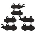Front Rear Sport Brake Rotors Pads Can-am Commander 800r Std 11-12 14-16 