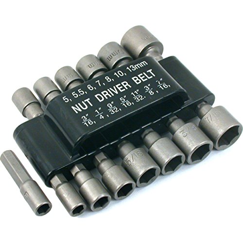 14 Hex Drive Sockets 3 16 -7 5-13mm