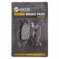 Niche Front Left Brake Pad Set For Honda Pioneer 1000 5 06431-hl4-a01 Organic