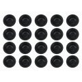 Usonline911 20 Pack Black Lug Nut Covers Cap For 2003-04 Chevy S10 Pickup Steel Wheels