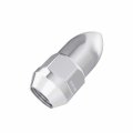 20pcs Silver Chrome Bullet Style Lug Nuts 7 16x20 Thread Size 1 8 Inch Length Cone Taper Acorn Seat Compatible With Buick Chevy