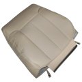Passenger Side Top Lean Back Replacement Seat Cover Leather Khaki For Ford F150 2009 2010 2011 2012 2013 2014 Custom Fit 