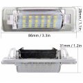 Polarlander 2pcs 18 Led Number License Plate Lamps Compatible For Mercedes Benz W210 W202 E300 E55 C230 C43 Amg