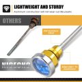 Nicecnc Gold Oil Temperature Thermometer Dipstick Engine Replacement For Suzuki Drz400 Drz400e Drz400s Drz400sm 2000-2024 See