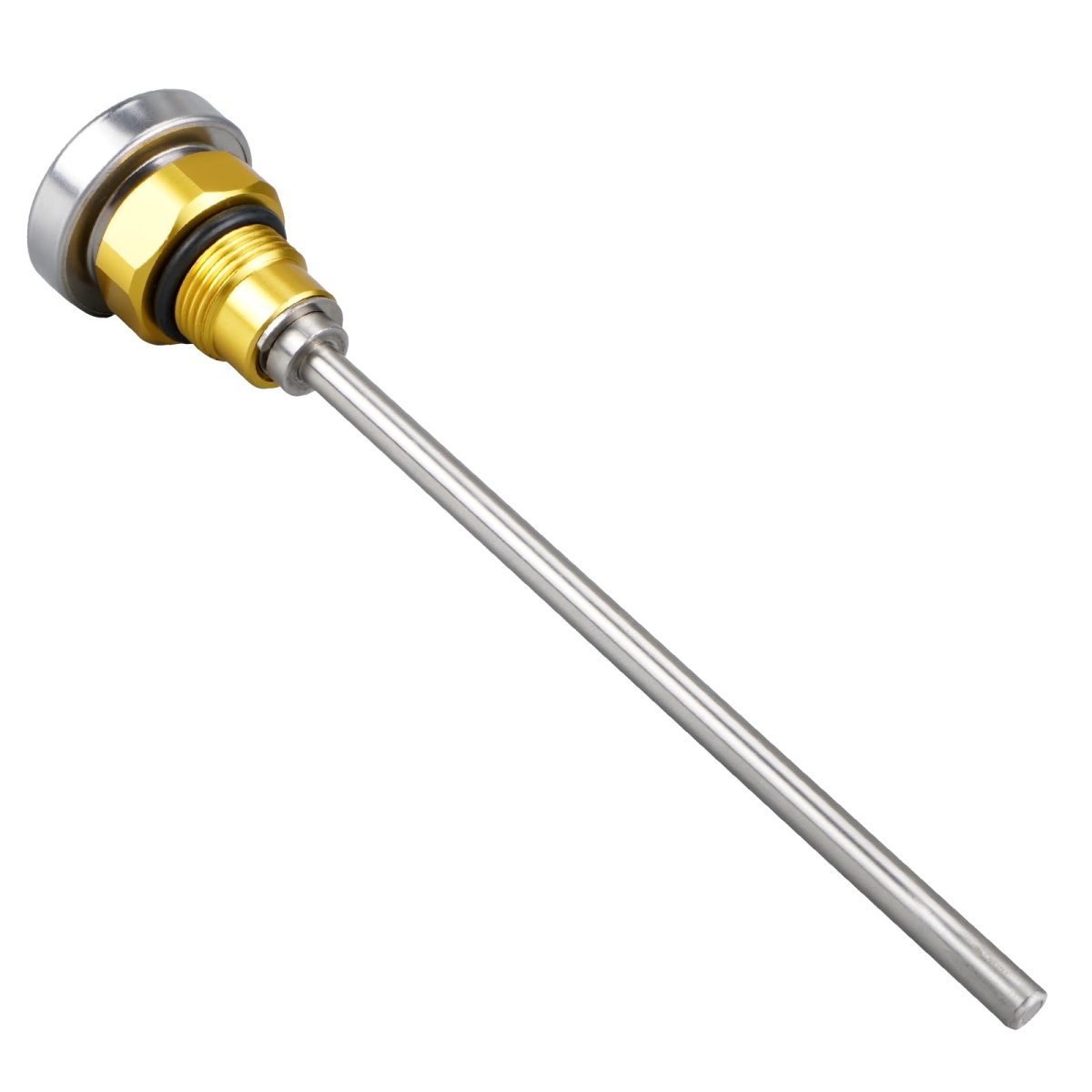 Nicecnc Gold Oil Temperature Thermometer Dipstick Engine Replacement For Suzuki Drz400 Drz400e Drz400s Drz400sm 2000-2024 See