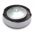 Httmt- Chrome 2 1 5in Domed Petrol Cap Fuel Tank Compatible With Bsa Triumph Norton Ajs P N Rs058