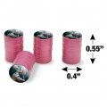 Protectors Of The Realm Elf And Wolves Valve Stem Caps For Tire Rim Wheel Aluminum Pink