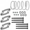 Caltric 6x Clutch Weights With Spring Compatible Can-am 420248680 420238610