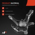 A-premium Front Suspension Steering Knuckle Compatible With Honda Civic 2012 8l 1 5l Left Driver Side Replace 51216-tr3-y00