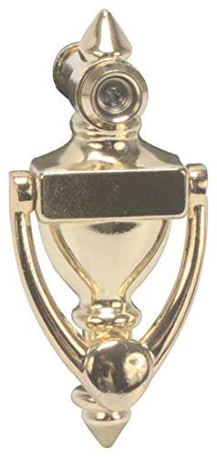 Anvil Mark 804115 Door Knock With 160 Degree Viewer Polished Brass