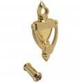 Anvil Mark 804115 Door Knock With 160 Degree Viewer Polished Brass 