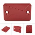 Liru Cnc Front And Rear Brake Fluid Reservoir Cover Cap Set For Honda Crf250l Crf250m Crf250rally Xr250 Motard Xr400motard