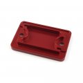 Liru Cnc Front And Rear Brake Fluid Reservoir Cover Cap Set For Honda Crf250l Crf250m Crf250rally Xr250 Motard Xr400motard
