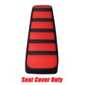 Red Ribbed Mini Bike Seat Cover Gripper Soft Cushion Replacement For Monster Mega Moto Mmb80 80cc Mmb105 105cc And Coleman
