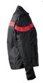 Womens Black And Red Textile Motorcycle Jacket Size Xl X-large 